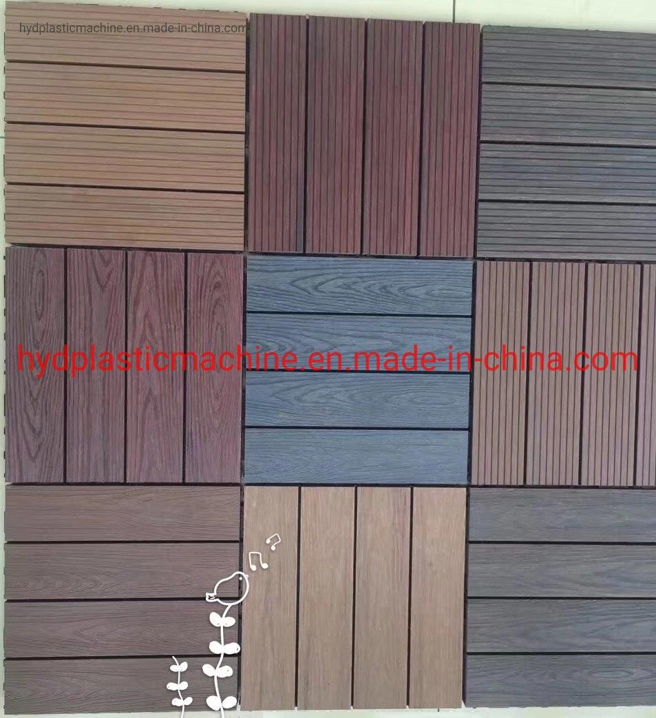 Outdoor WPC Decking Flooring Profile Extrusion Line