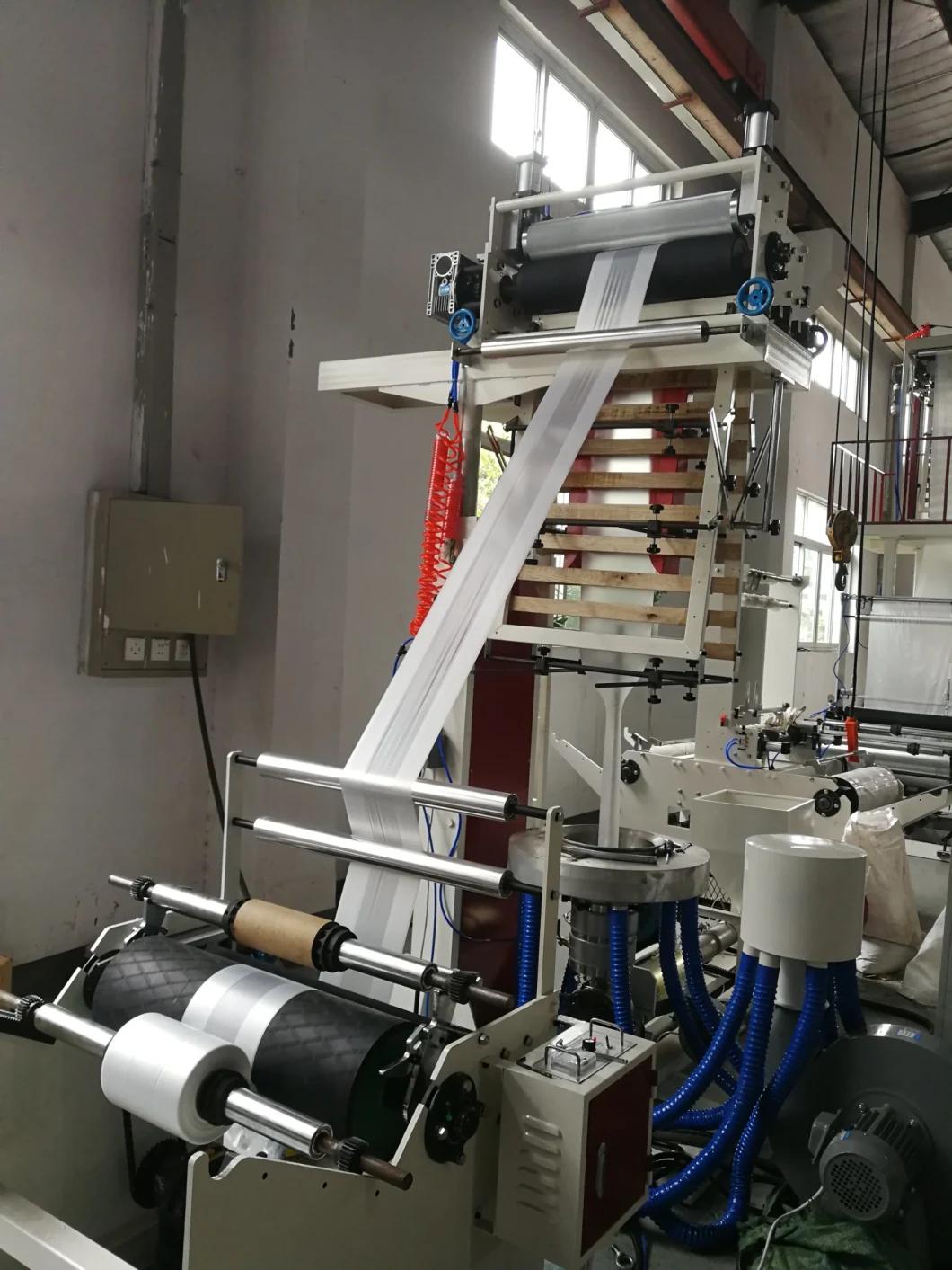 Fe-E-600 HDPE/LDPE Mini Film Blowing Machine