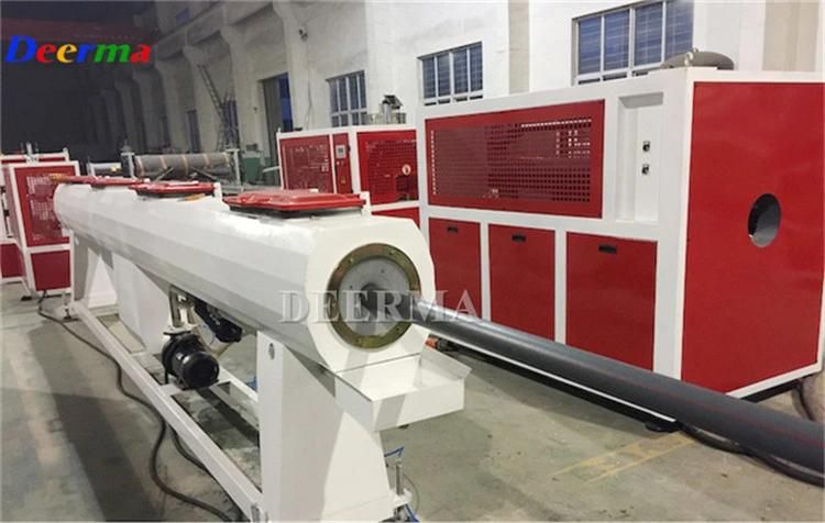 PE Water Supply Pipe Machine / PE Gas Pipe Making Machine