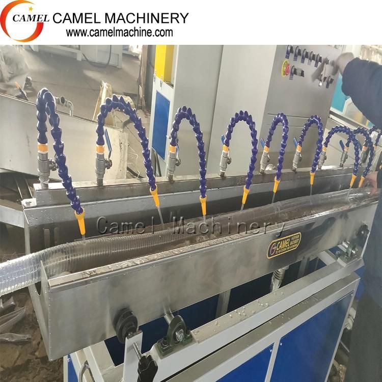 PVC Fiber and Steel Wire Reinforced Hose Extrusion Production Line Machine