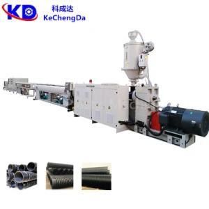 HDPE Large Diameter Hollow Wall Coil Pipe Making Machine/Pipe Extruder