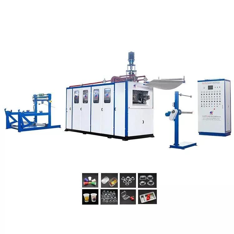 Yc-750 Lowest Price Thermoforming Automatic Plastic Water Cup Making Machine CE Certification