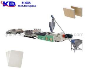 PVC WPC Foam Sheet/Board Extrusion Line/Plastic Extruder