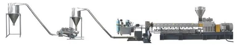 PLA/Pbat/Corn Starch+Polymer Bioplastic Twin Screw Extruder