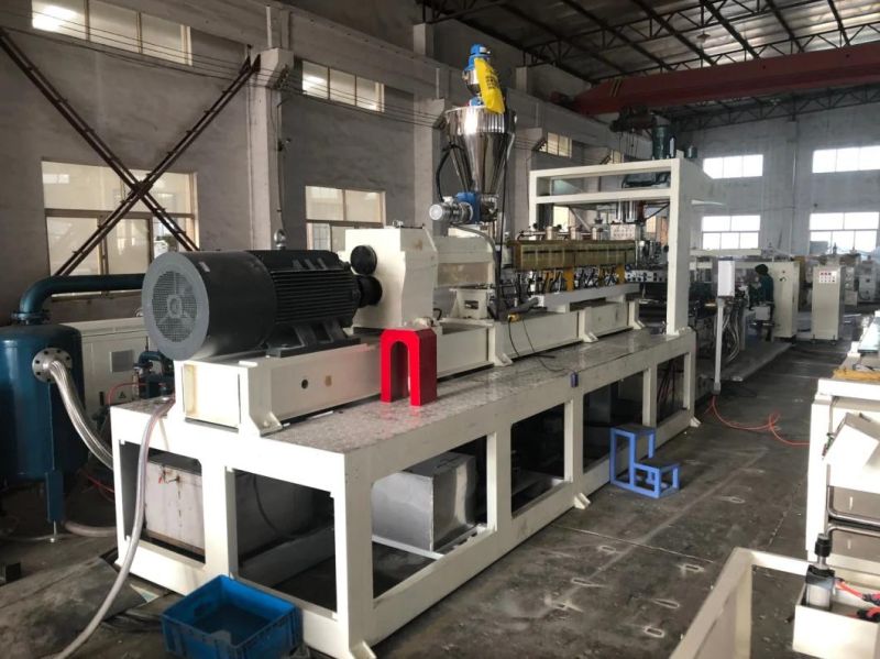 Pet Sheet Extrusion Plastic Pet Sheet Extrusion Making Machinery Pet Thermoforming Single Extruder