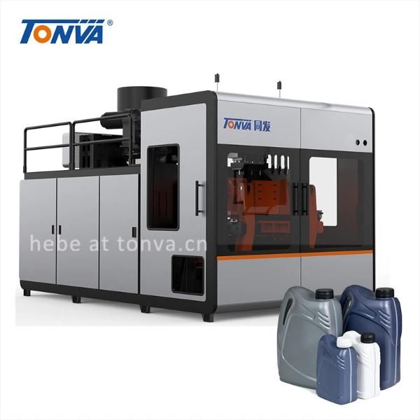 Tonva 1 Liter 3-Cavity Plastic Lubricant Oil Bottle Lubricating Oil Bottle Making Machine