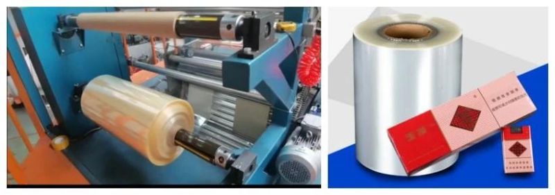 Rotating Film Blowing Machine on PVC label