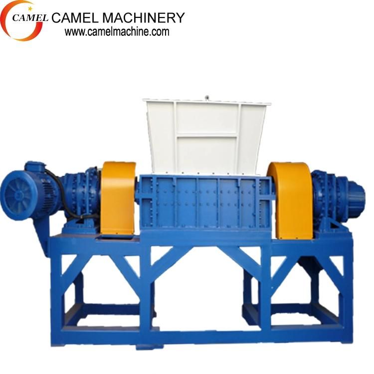 Cardboard Plastic Double Shaft Shredder Machine