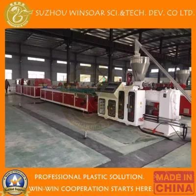 Plastic Extruder Machine PVC Foam Plate Board Making Machine