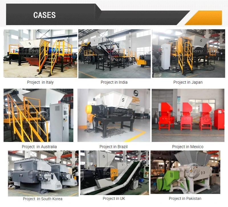 Industrial Aluminium Cans Shredding Crusher Machine/Scrap Metal Crusher Machine Shredder