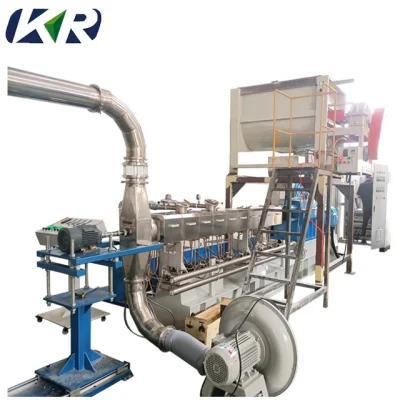 PLA/Pbat/Corn Starch+Polymer Bioplastic Twin Screw Extruder