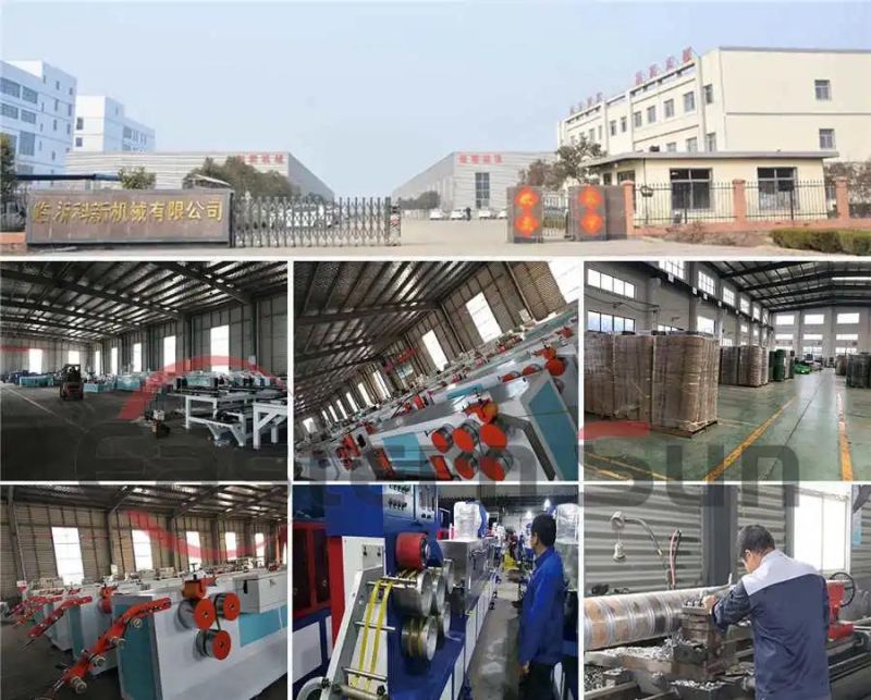 Automatic Roti Winder Brick Block Packing PP Pet Plastic Strap Belt Tape Production Extrusion Machine