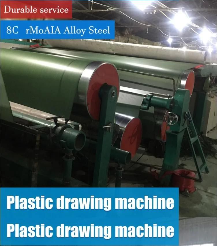 Fully Automatic PP Woven Bag Making Line Plastic Tape Draw Flat Yarn Extruder Machine