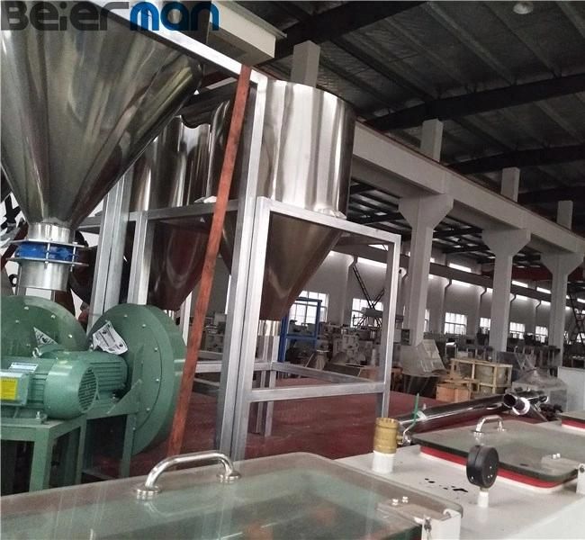 Small Lab Usage PVC Sg3+Sg5+DOP Granulating Line 50kg/H with Sj80/28 Single Screw Extruder