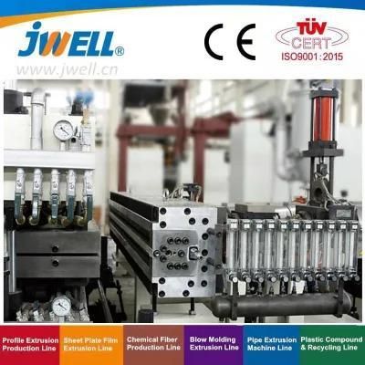 PC PP PE Hollow Profile Making Machine Extruder for Plastic Grid Sheet Board