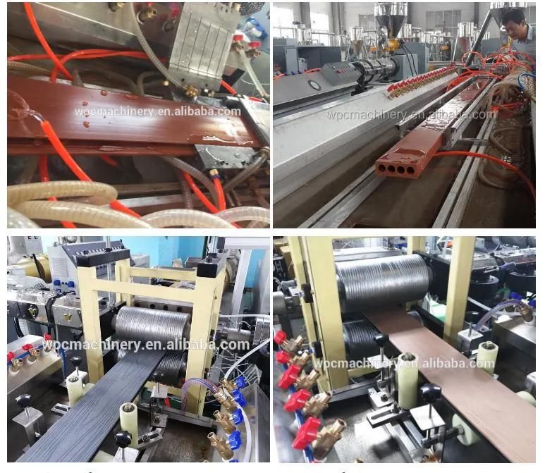 PE WPC Co-Extrusion Outdoor Decking Making Machine Production Line Manufacturer