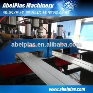 PVC UPVC Plastic Extruded Plastic Profile Making Machine with Online Lamination Machine