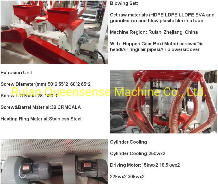 Biodegradable Blowing Machine Price ABA Film Making Machine Blown Film Machine