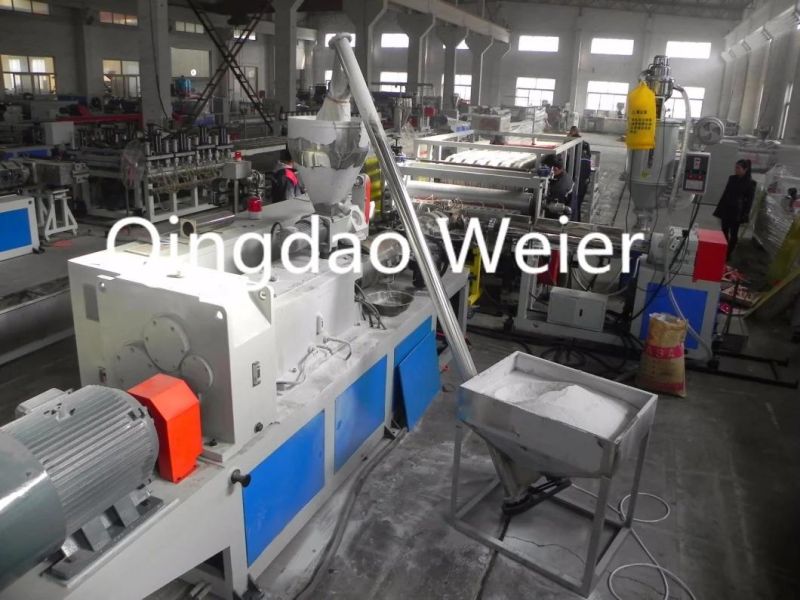 UPVC PVC Corrugated Wave Roof Sheet Roofing Tile Making Machine