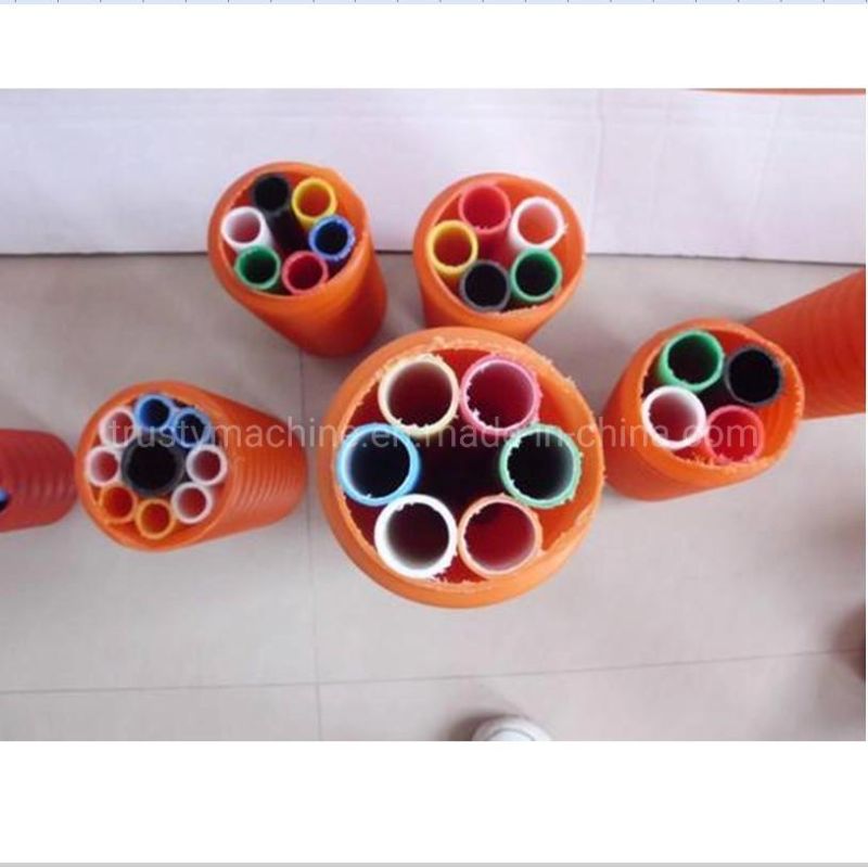 HDPE Carbon Reinforced Spiral Corrugated Multiduct Corrugated Tube/Pipe Extrusion Production Machine