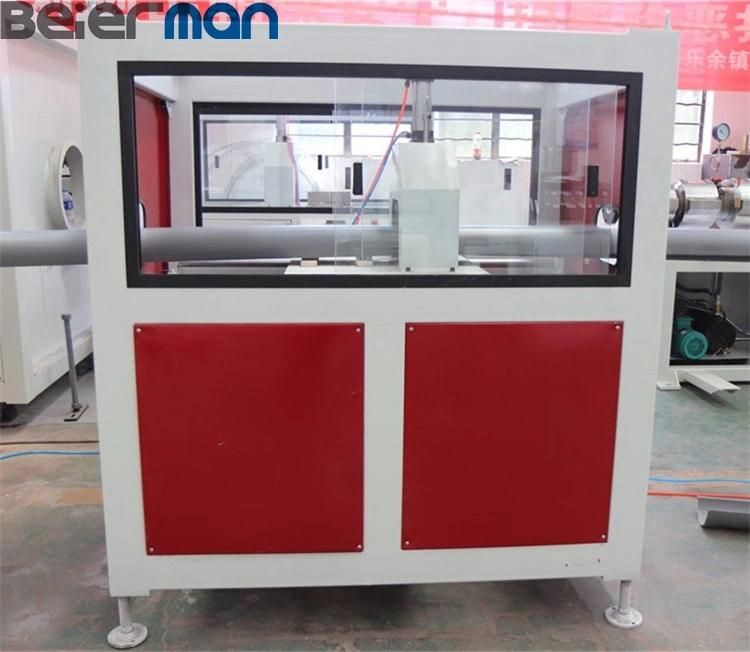 Africa Market Popular Design PVC Half-Round Rain Gutter Profile Sjsz65 Twin Screw Extruder Production Line with Powder Mixing Unit