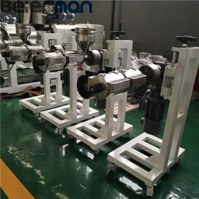 Sj25/25 Mini Small Single Screw Extruder for Plastic PVC/PPR Pipe Color Line Making