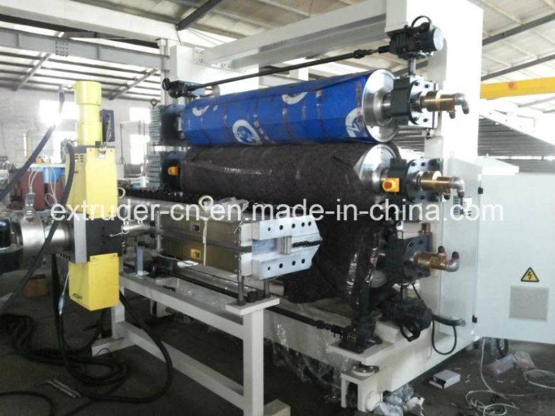 PP PE Hollow Profile Sheet Extrusion Line Plastic Machine