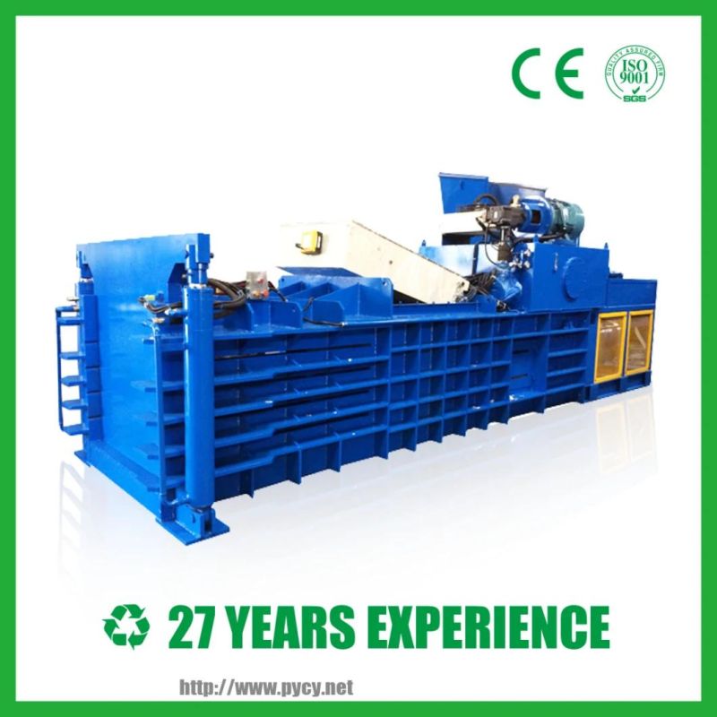 Semi-Automatic Horizontal Baler for Waste Plastic