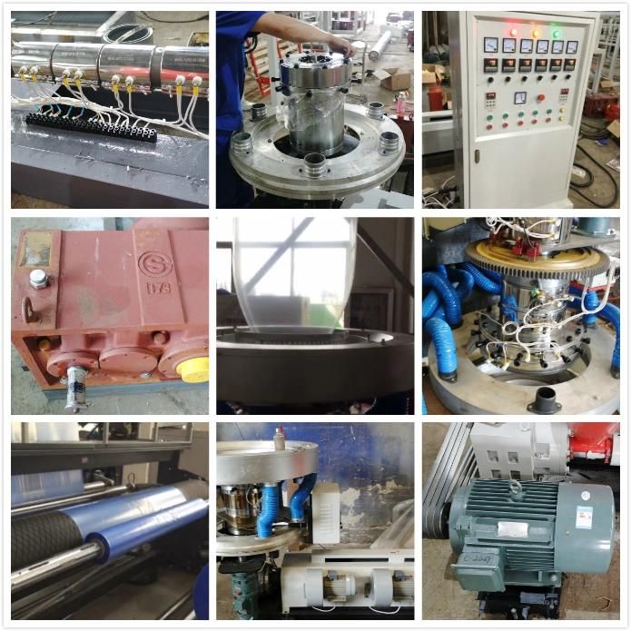 LDPE HDPE Single Layer Blown Film Extrusion Machine