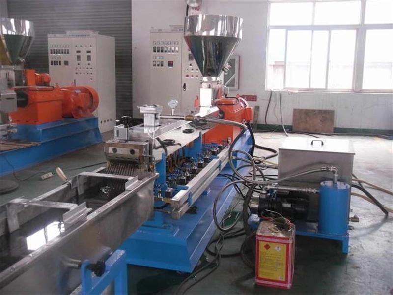 XLPE Compound Two Stage Extruder Pelletizing machine Line Single and Double Screw Extruder