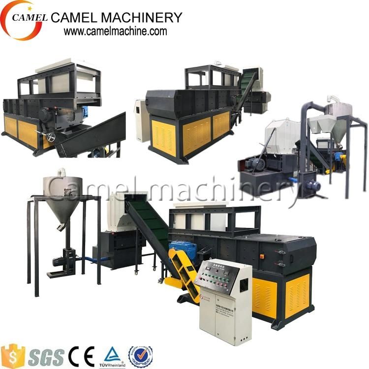 Waste Plastic Shredder Shredding Crusher Recycling Machine