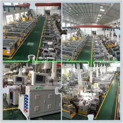 7 Holes PVC Telecommunication Pipe Extrusion Line Extruder