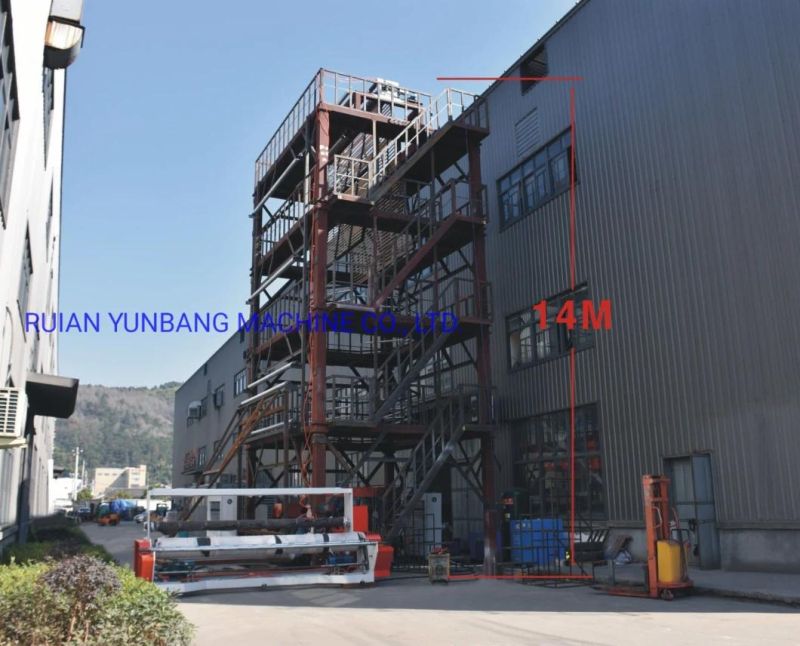 ABA Three Layers Co-Extrusion Film Blowing Machine