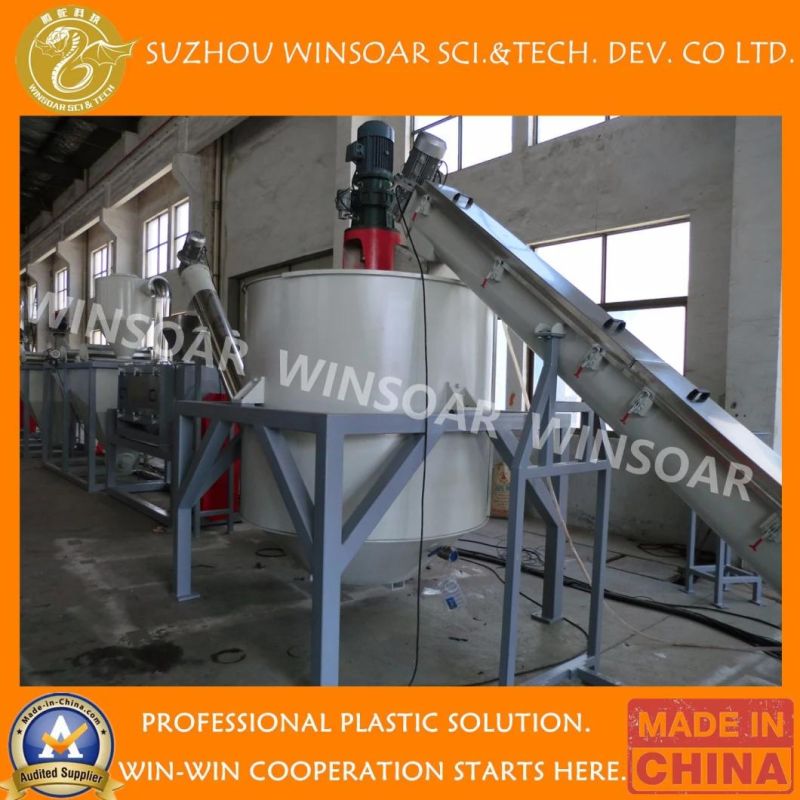 500kg 1000kg 3000kg Wholesale Wasted Dirty Garbage Pet Water Bottle Flakes Scraps Crushing Washing Recycling System