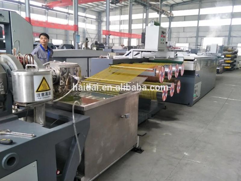 PP Polypropylene Plastic Raffia Yarn Splitfilm Baler Twine Rope Machine Nylon Thread Extruder Machine