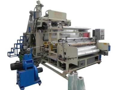 LLDPE Cling Stretch Film Extruder Making Machine 3 Layer Cast Film Extrusion Machine ...