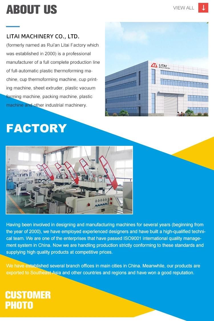 High-Speed Automatic Plastic Thermoforming Machine Best Choice Container Machinery