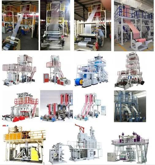 High Speed PE PLA Biodegradable Plastic Film Blowing Machine