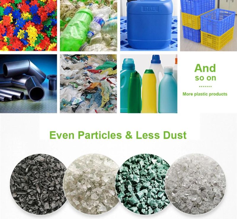 Gh Economical Bottle Pipe Granulator Crusher Machine for Plastic Recycling