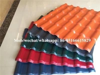 UPVC Glaze Roofing Tile Machine, Plastic Roof Tiles Making Machine China