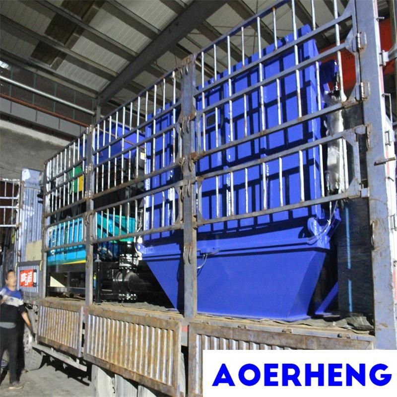 High Efficiency Double Shaft Waste Shredder for Domestic Waste