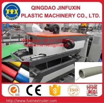 PE/PP/PVC Single Wall Corrugated Pipe Production Line