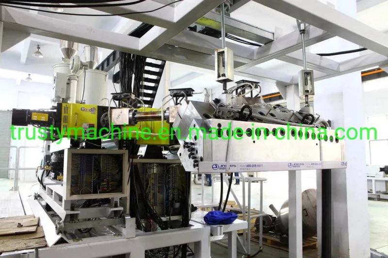 PE/PP/HIPS Plastic Sheet/Board Extrusion Production Machine Line