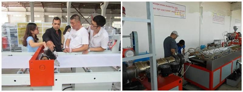 CE Certificate PVC Window Door Profile Frame Production Line Making Machine