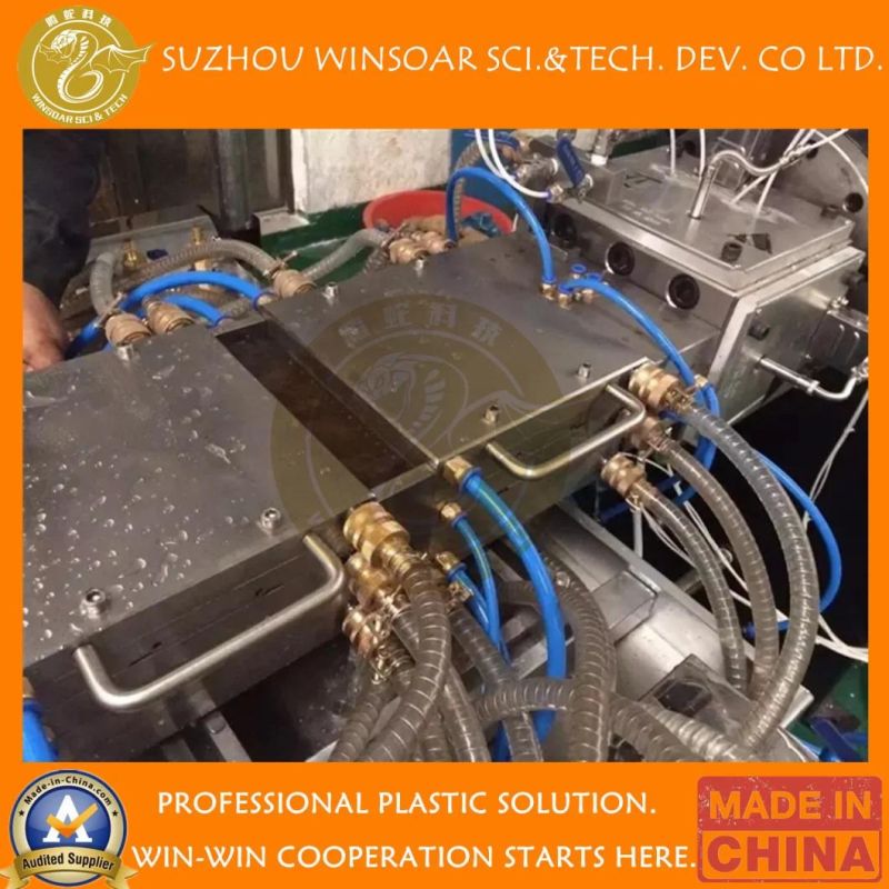 Plastic Extruder Machine PVC Cable Trunking Profile Production Extrusion Line