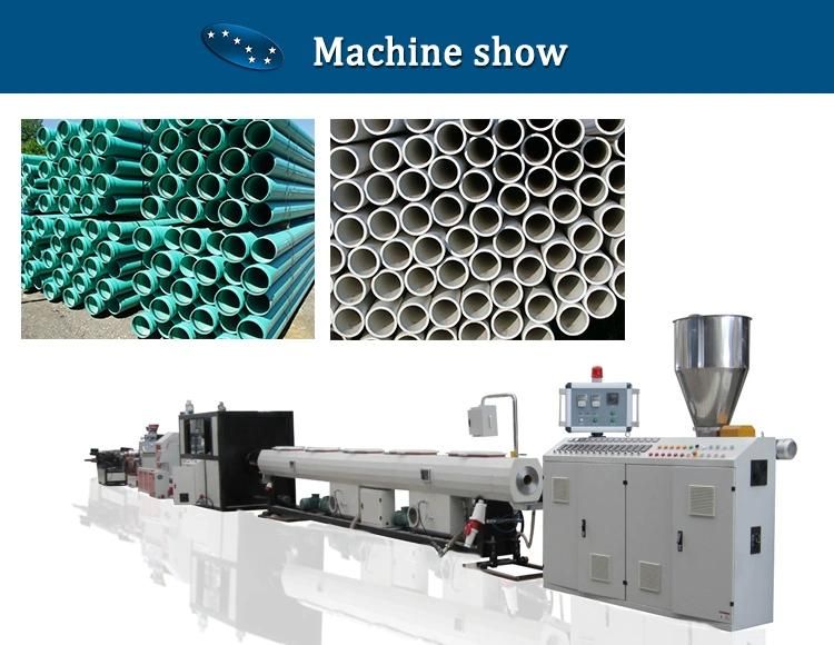 Professional Manufacturer PVC Pipe Extrusion Machine Line for Cheap Price