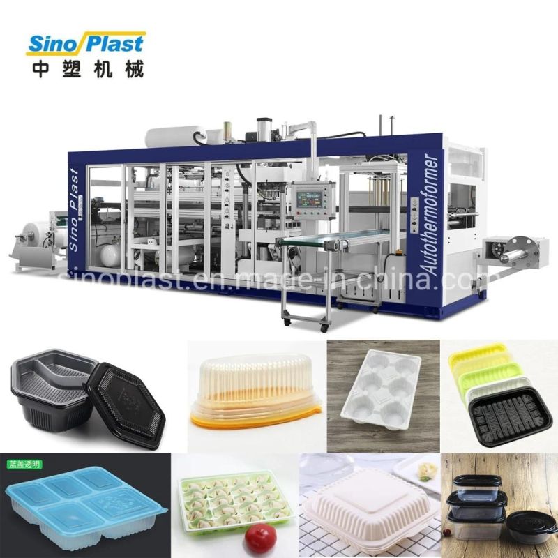 Coffee Cup Paper Cup Plastic Cup Lid Cover Tray Plate Container Clamshell Package Thermoforming Forming Making Machine