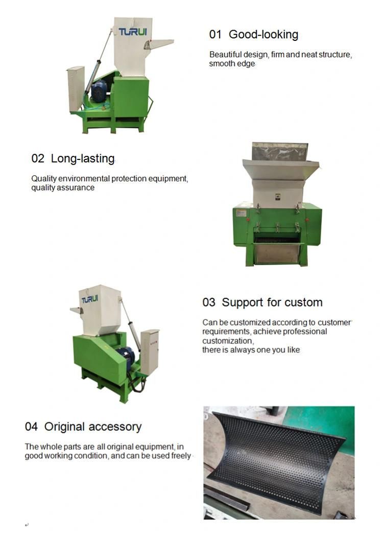 Promotional Cutter Machine Plastic Pipe Recycling Crusher Machine/Shredder Machine Can Be Used in Recycling Pelletizing Machine Line/Plastic Recycling Machine