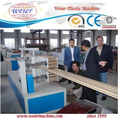 200kg. H PVC WPC Profile Extrusion Line for Door Frames