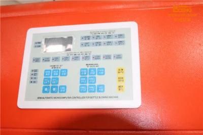 Semi Automatic Pet Blow Molding Machine Making Plastic 1 Liter Drinking Water Bottle